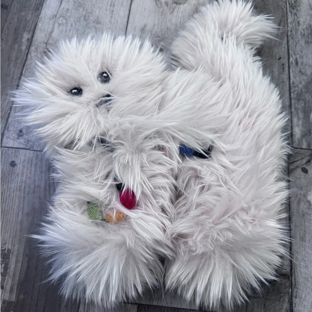 Pottery Barn National Lampoon's Christmas Vacation Cat Plush Stuffed Pillow 2024